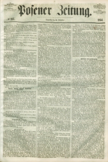 Posener Zeitung. 1854, № 227 (28 September)