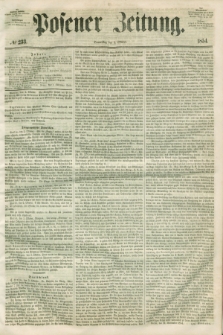 Posener Zeitung. 1854, № 233 (5 Oktober)