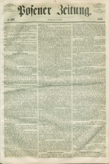 Posener Zeitung. 1854, № 236 (8 Oktober) + dod.