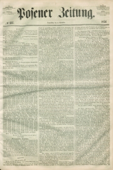 Posener Zeitung. 1854, № 257 (2 November) + dod.