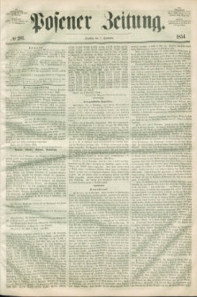 Posener Zeitung. 1854, № 261 (7 November) + dod.