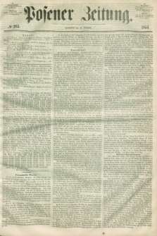Posener Zeitung. 1854, № 265 (11 November) + dod.