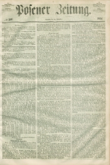 Posener Zeitung. 1854, № 266 (12 November) + dod.