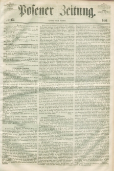 Posener Zeitung. 1854, № 272 (19 November) + dod.
