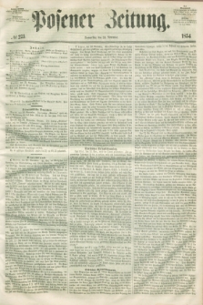 Posener Zeitung. 1854, № 275 (23 November) + dod.