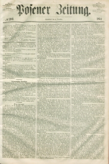 Posener Zeitung. 1854, № 283 (2 Dezember) + dod.