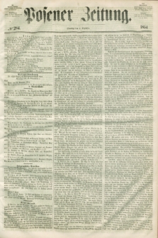 Posener Zeitung. 1854, № 284 (3 Dezember) + dod.