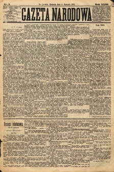 Gazeta Narodowa. 1884, nr 5