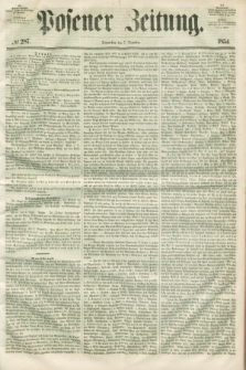 Posener Zeitung. 1854, № 287 (7 Dezember) + dod.