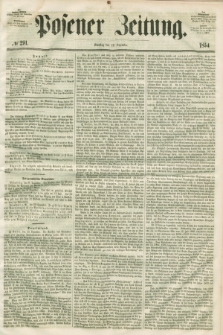 Posener Zeitung. 1854, № 291 (12 Dezember) + dod.