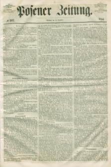 Posener Zeitung. 1854, № 292 (13 Dezember) + dod.