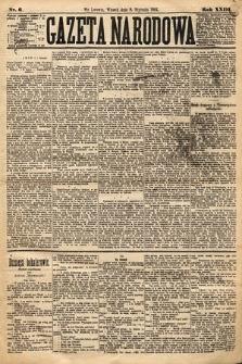 Gazeta Narodowa. 1884, nr 6