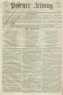 Posener Zeitung. 1854, № 306 (31 Dezember) + dod.