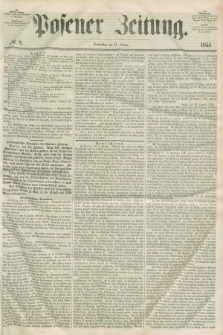 Posener Zeitung. 1855, № 8 (11 Januar) + dod.