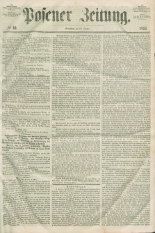 Posener Zeitung. 1855, № 10 (13 Januar) + dod.