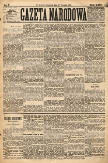 Gazeta Narodowa. 1884, nr 8