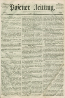 Posener Zeitung. 1855, № 11 (14 Januar) + dod.