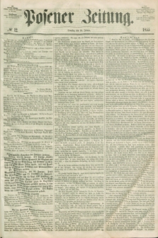 Posener Zeitung. 1855, № 12 (16 Januar) + dod.