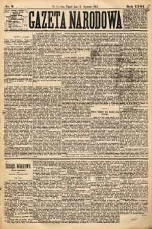 Gazeta Narodowa. 1884, nr 9