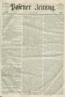 Posener Zeitung. 1855, № 23 (28 Januar) + dod.