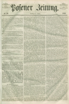 Posener Zeitung. 1855, № 26 (1 Februar) + dod.