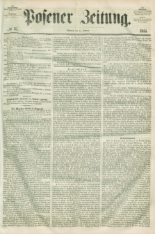 Posener Zeitung. 1855, № 37 (14 Februar)