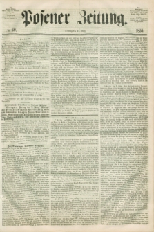 Posener Zeitung. 1855, № 59 (11 März) + dod.