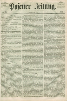 Posener Zeitung. 1855, № 61 (14 März) + dod.