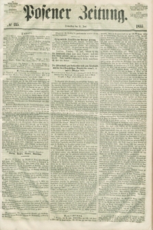 Posener Zeitung. 1855, № 135 (14 Juni) + dod.