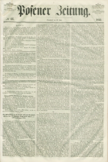 Posener Zeitung. 1855, № 137 (16 Juni) + dod.