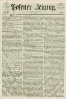 Posener Zeitung. 1855, № 138 (17 Juni) + dod.