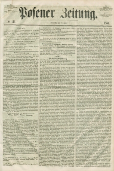 Posener Zeitung. 1855, № 141 (21 Juni) + dod.