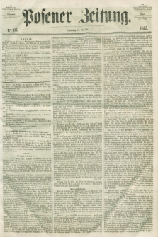 Posener Zeitung. 1855, № 165 (19 Juli) + dod.