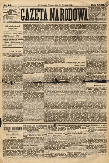 Gazeta Narodowa. 1884, nr 24