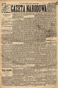 Gazeta Narodowa. 1884, nr 26