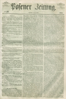 Posener Zeitung. 1855, № 201 (30 August) + dod.