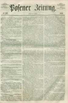 Posener Zeitung. 1855, № 202 (31 August) + dod.