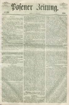 Posener Zeitung. 1855, № 204 (2 September) + dod.
