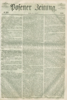 Posener Zeitung. 1855, № 205 (4 September) + dod.