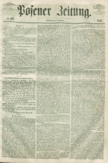 Posener Zeitung. 1855, № 207 (6 September)