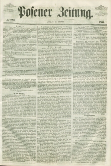Posener Zeitung. 1855, № 220 (21 September)