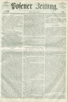 Posener Zeitung. 1855, № 223 (25 September) + dod.