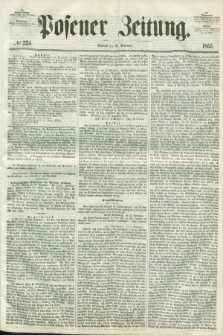 Posener Zeitung. 1855, № 224 (26 September)