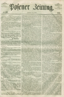 Posener Zeitung. 1855, № 233 (6 Oktober) + dod.