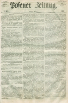 Posener Zeitung. 1855, № 238 (12 Oktober) + dod.