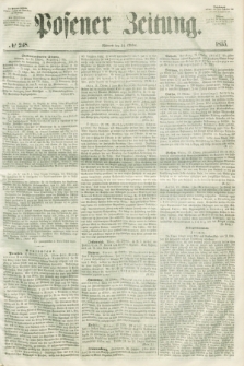 Posener Zeitung. 1855, № 248 (24 Oktober) + dod.