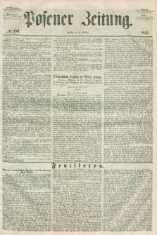 Posener Zeitung. 1855, № 250 (26 Oktober) + dod.
