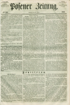 Posener Zeitung. 1855, № 251 (27 Oktober) + dod.