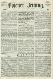 Posener Zeitung. 1855, № 256 (2 November) + dod.