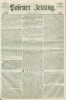 Posener Zeitung. 1855, № 263 (10 November) + dod.